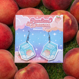 Peach Milk Earrings