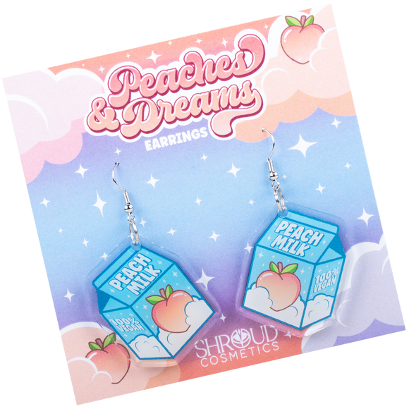 Peach Milk Earrings