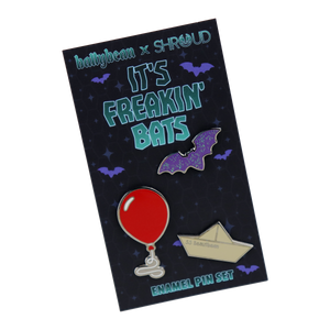 It's Freakin' Bats Pin Set